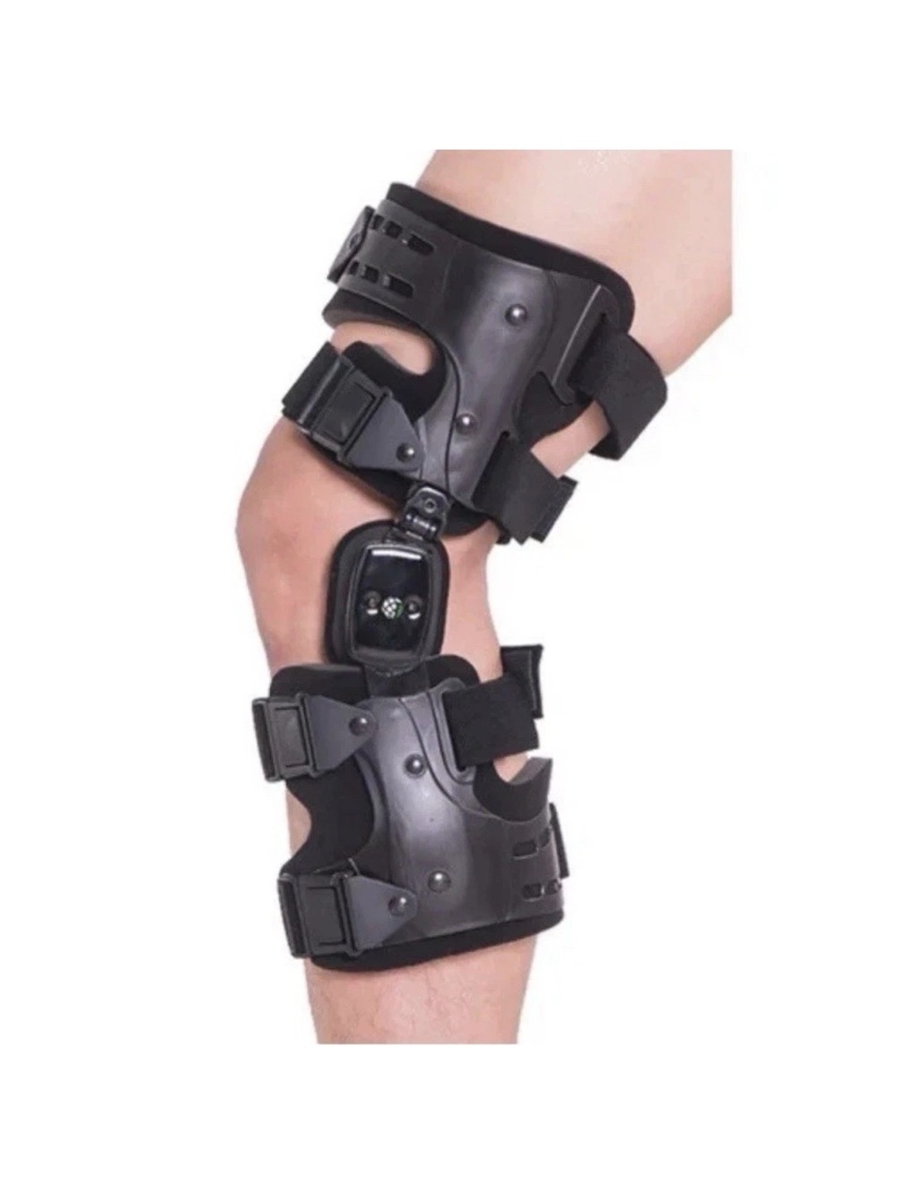 Post Op Hinged Knee Brace ROM Adjustable Orthopedic Support LEFT Leg Adult